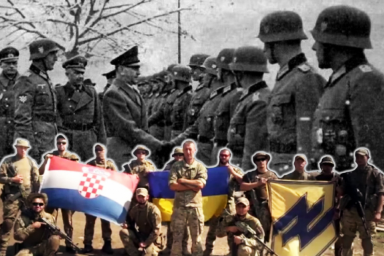 U Hrvatskoj i posle 80 godina sve isto: Ustaše sa nacistima napadale ruski narod, a sada to čine njihovi unuci (FOTO)