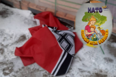NATO slikovnice i nacističke zastave: Pogledajte šta je pronađeno u štabu ukrajinske vojske (FOTO)