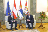 Predsednik Vučić se sastao sa austrijskim kancelarom