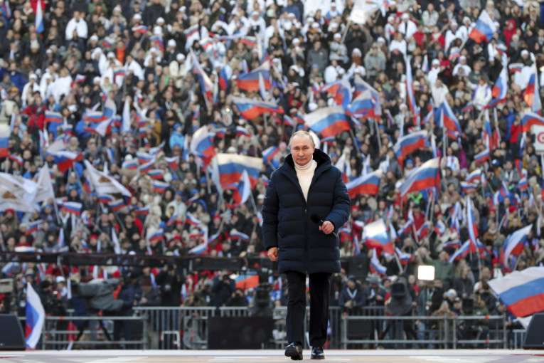 Podrška Putinu ne jenjava! Predsedniku Rusije veruje 80,7 odsto građana