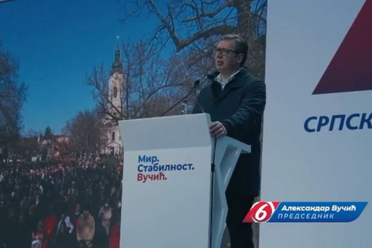"Živela naša Srbija": Vučić objavio snimak sa predizbornih skupova - evo koji mu je cilj ukoliko dobije poverenje građana (VIDEO)