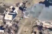 Ukrajinska vojska žestoko udarila na Ruse: Objavljen snimak razaranja (VIDEO)