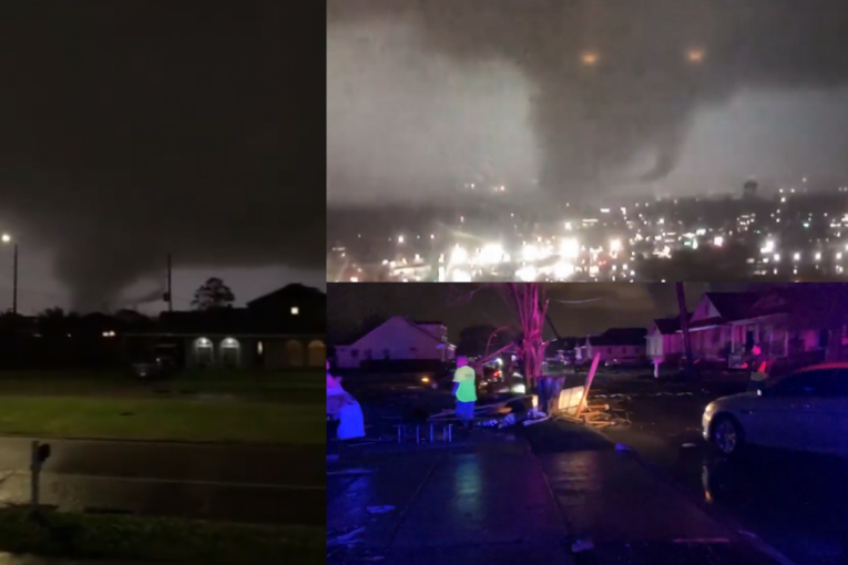Razorni tornado uzdrmao Nju Orleans: Demolirao kuće, podigao celu državu na noge, stradala najmanje jedna osoba! (VIDEO/FOTO)