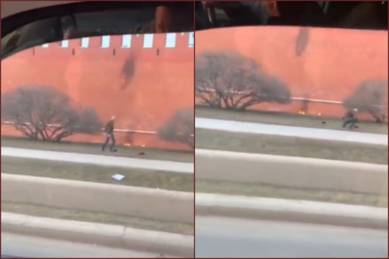 Napadnut Kremlj: Incident u centru Moskve, bačen Molotovljev koktel na Putinovu tvrđavu (FOTO/VIDEO)