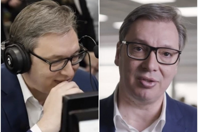 Predsednik Vučić u dosad neviđenoj ulozi: "Ma, smestili me u neki centar... Hvala Vama što ste se javili" (VIDEO)