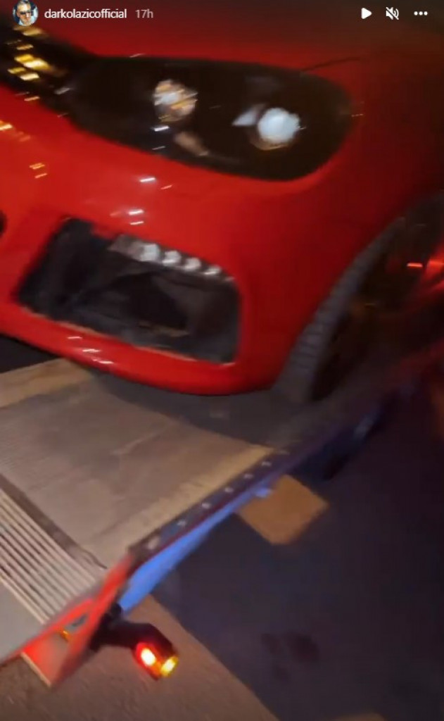 Baš nema sreće sa automobilima: Darko Lazić doživeo novi peh! (FOTO)