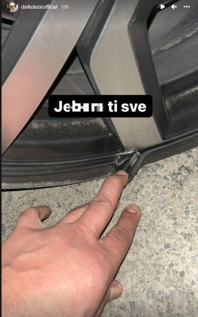 Baš nema sreće sa automobilima: Darko Lazić doživeo novi peh! (FOTO)