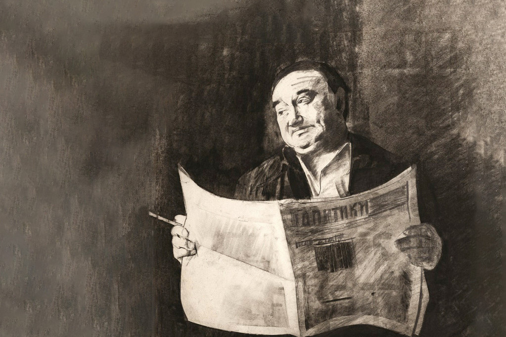 „Slike Miće Popovića su kao pesme Zabranjenog pušenja“: Nele Karajlić otvorio izložbu crteža čuvenog umetnika