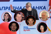 Hiljadu jakih uz Vučića: Pogledajte ko je podržao listu "Aleksandar Vučić - Zajedno možemo sve"