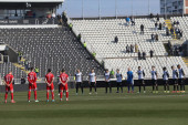 Gde ste Grobari: Nikad manje publike na stadionu Partizana (VIDEO)