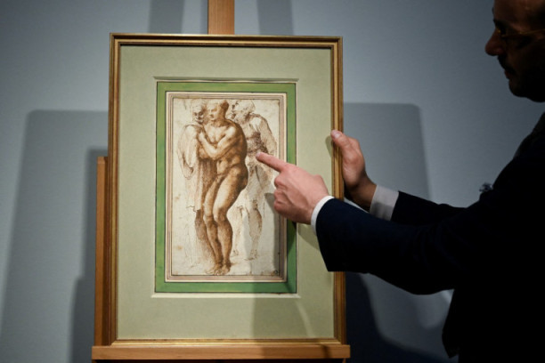 Revolucionarni crtež Mikelanđela na aukciji: Vrednost i do 30 miliona evra (FOTO)