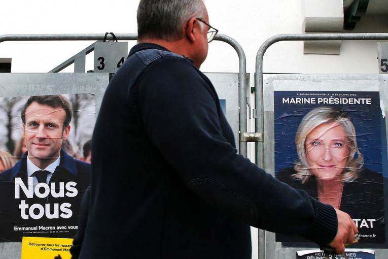 Makron i Le Penova nisu mogli da dođu sebi? Šta ih je to šokiralo tokom TV duela (VIDEO)