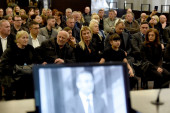 Posle 13 godina prvo okupljanje bez njega: Komemoracija Branku Gogiću počela minutom ćutanja