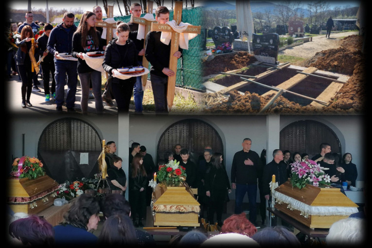 "Ilija ih je ubio kad je ušao u pakao droge": Na sahranu došli i prijatelji ubice, ali njegovom bratu nisu izjavili saučešće! (FOTO/VIDEO)