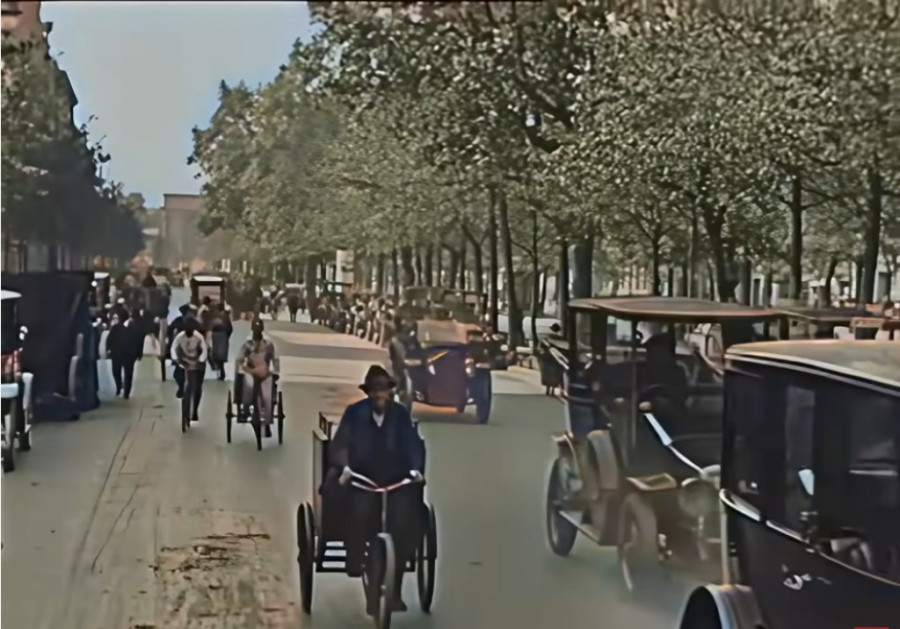 Kako je izgledao saobraćaj na ulicama velikih svetskih gradova pre 100 godina (VIDEO)