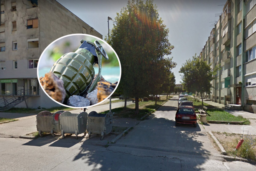Haos u Nikšiću: Bačena ručna bomba na parking između zgrada! (VIDEO)