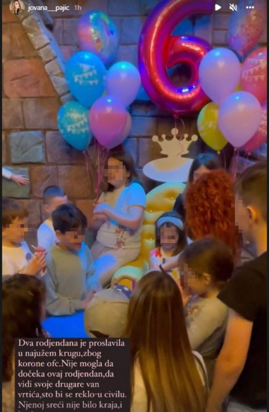 Jovana i Sale proslavili ćerki rođendan