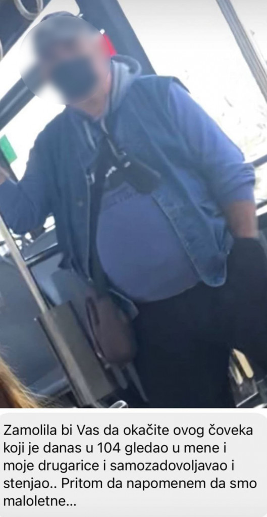 "Redovno je na Bogosloviji, koristi gužve da "pipka" devojke": Da li ste primetili muškarca sa fotografije? (FOTO)