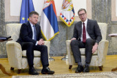 "Više nego dovoljno"!: Predsednik Srbije na večeri sa Miroslavom Lajčakom (FOTO)