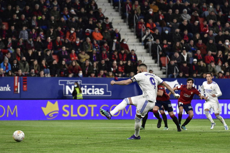 Benzema promašio dva penala, Real na tri boda od stavljanja šampionske krune!