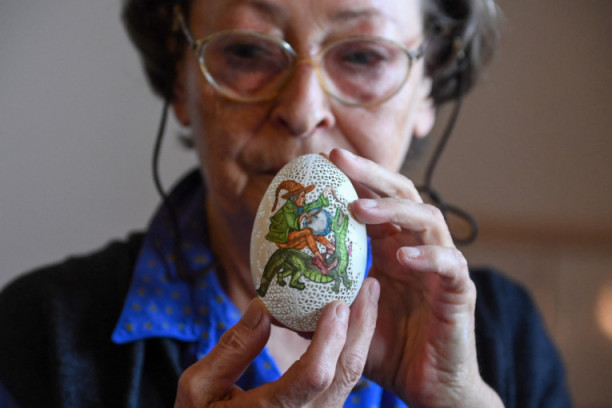 Umetnički radovi koji ostavljaju bez daha:  Grebanje i pravljenje čipki na jajima (FOTO)