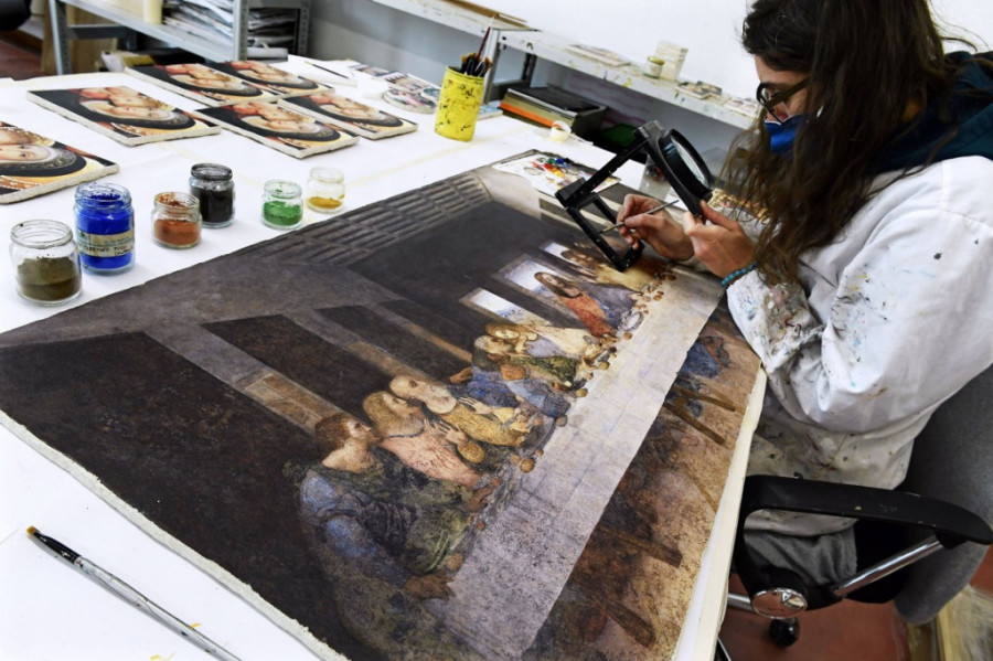 Da Vinči ponovo na aukciji: Portreti likova sa „Tajne večere“ (FOTO)