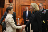 Premijerka o utiscima nakon razgovora sa Karen Donfrid: Evrointegracije i mir u regionu od ključnog značaja