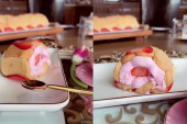 Recept dana: Brzi kolač sa jagodama i piškotama - voćan, sočan i preukusan, a priprema se bez pečenja (VIDEO)
