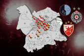Ubistva s predumišljajem: Ovo su navijači upisani u krvavu mapu Beograda!
