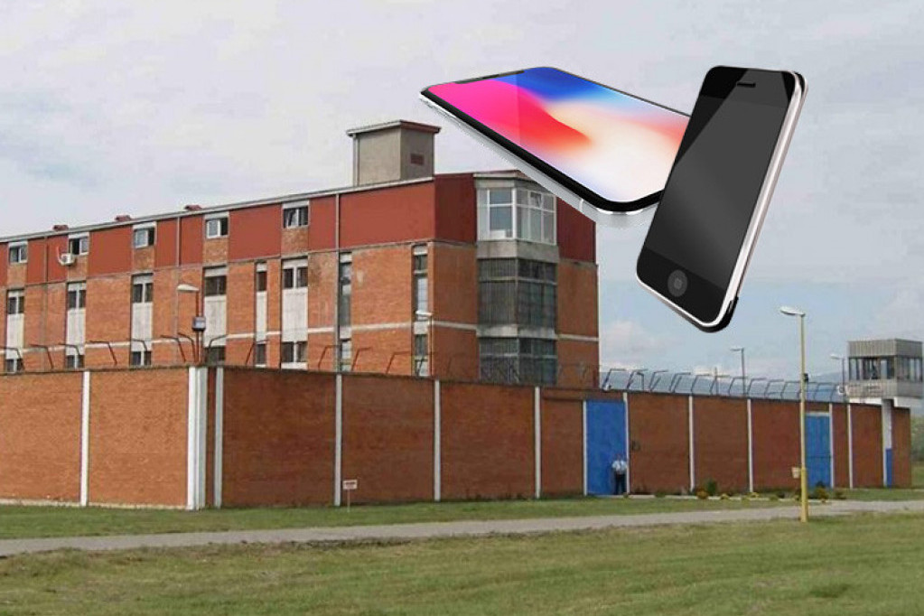 Mobilni telefoni dronom lete oko crnogorskih zatvora! Oduzeti uređaju koji su poslati teškim kriminalcima