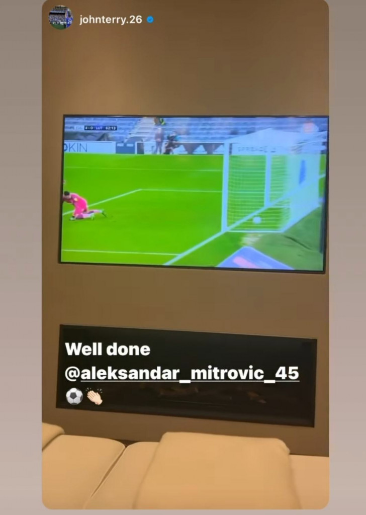 Legendarni kapiten Čelsija zapljeskao i čestitao Mitru! Rekord Srbina nikoga ne ostavlja ravnodušnim (FOTO)