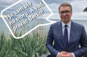 "Pravac Berlin!": Predsednik Vučić se našalio na Instagramu - i ja sam bio na moru (FOTO)