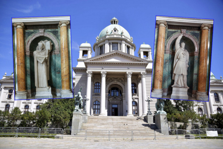 Narodna skupština - riznica umetničkog blaga: Da li znate koje skulpture krase hol ovog monumentalnog zdanja? (FOTO)