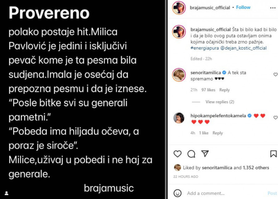 Oglasio se kompozitor i otkrio šta se desilo: Ana Nikolić i Milica Pavlović "ratuju" zbog njene nove pesme