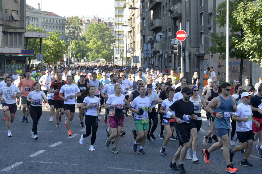 Beograđani, pažnja: Ovo je trasa 36. Beogradskog maratona - evo koje će sve ulice biti zatvorene u nedelju (MAPA)