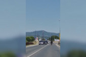 Nesvakidašnja scena: Vranac galopirao po sredini magistrale, vozači morali da zaustave svoje automobile! (VIDEO)