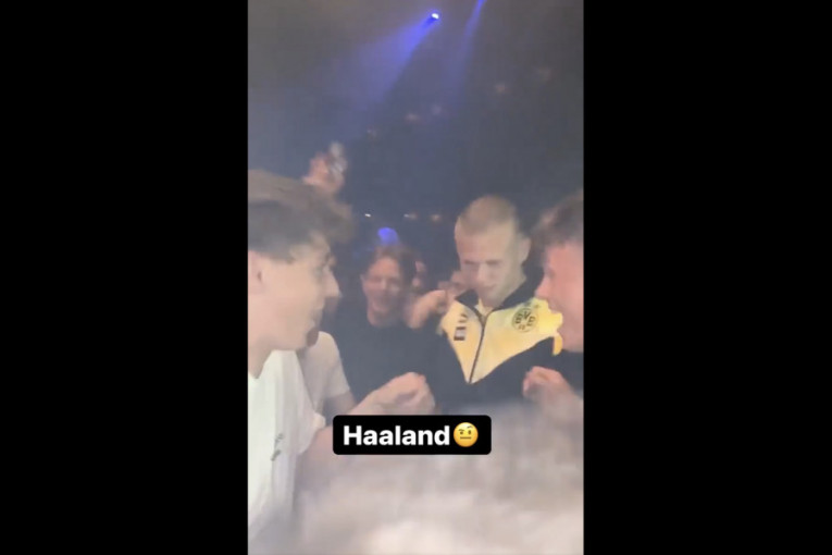 Haland se na poseban način oprostio od Borusije! Potez iz noćnog kluba Žuti zid nikada neće zaboraviti! (VIDEO)