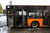 Požar kod Obrenovca: Vatrena stihija progutala "Lastin" autobus (VIDEO)