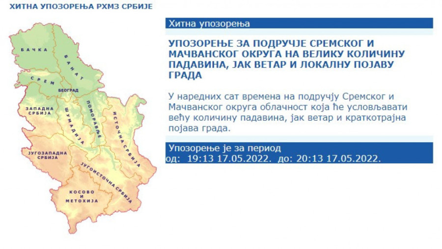Teško nevreme u Beogradu i okolini: Upozorenje se ostvarilo, ma i gore od toga!