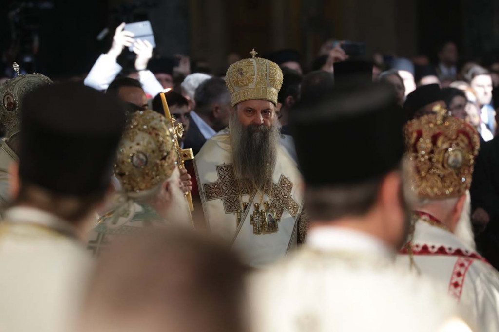 Srpska pravoslavna crkva: Odluka da se patrijarhu Porfiriju zabrani dolazak na Kosovo i Metohiju je nerazumna i neprihvatljiva