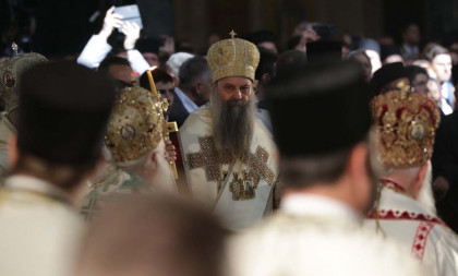 Srpska pravoslavna crkva: Odluka da se patrijarhu Porfiriju zabrani dolazak na Kosovo i Metohiju je nerazumna i neprihvatljiva