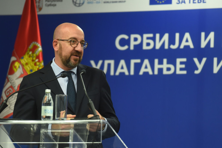 Vučić se obratio nakon sastanka sa Mišelom: Evropski put je cilj Srbije  (VIDEO)