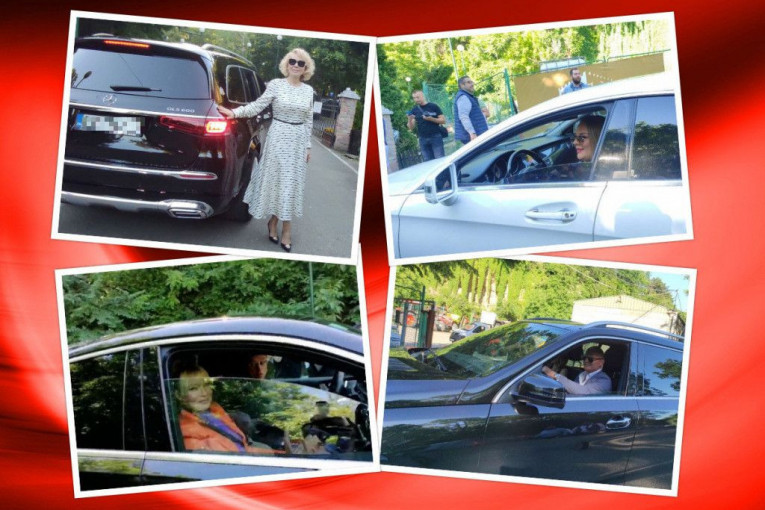 Vozni park, kao na svadbi sina Saše Popovića, još niste videli: Nijedna limuzina nije ispod 100.000 evra, a ima i skupljih! (FOTO)