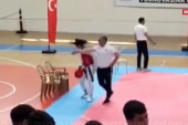 Kakav skandal u Turskoj! Besni trener ustremio se ka svojoj takmičarki, čulo se kad je puklo (VIDEO)