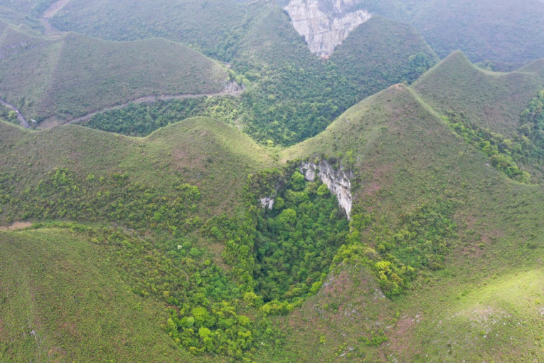 Čudesna šuma pronađena u ogromnoj rupi u Kini: Objašnjeno zašto je ova zemlja puna neobičnih kratera (FOTO/VIDEO)