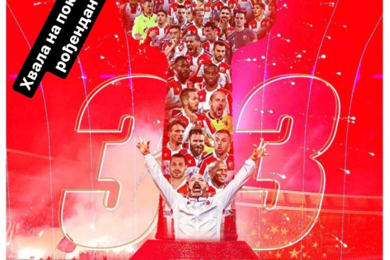 Novak imao specijalnu poruku: Hvala Zvezdi, Milanu, na predivnom rođendanskom poklonu, a poseban pozdrav za mog brata Zlatana!