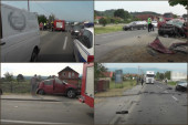 Prvi snimak jezive nesreće kod Kruševca: Poginuo vozač "dačije", direktno se sudario sa "golfom" - troje povređenih (FOTO/VIDEO)