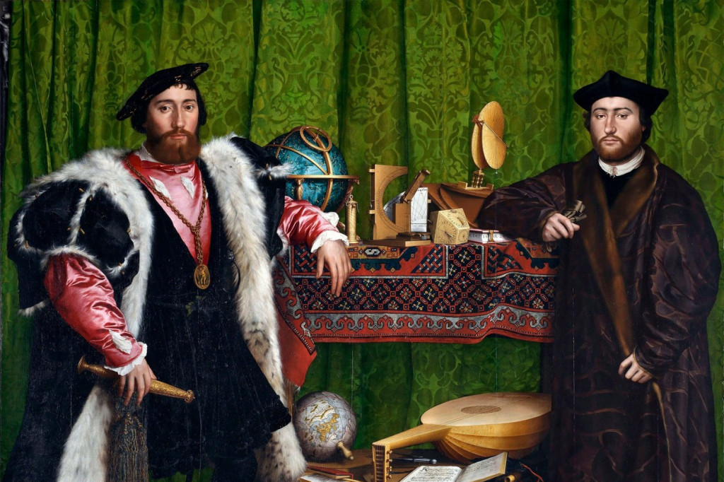 Šta krije naizgled običan portret dvojice muškaraca star 500 godina? Neverovatan detalj "ubačen" u sliku (FOTO)