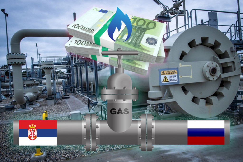 I Srbiji poskupljuje ruski gas: U poslednjem kvartalu 420 evra