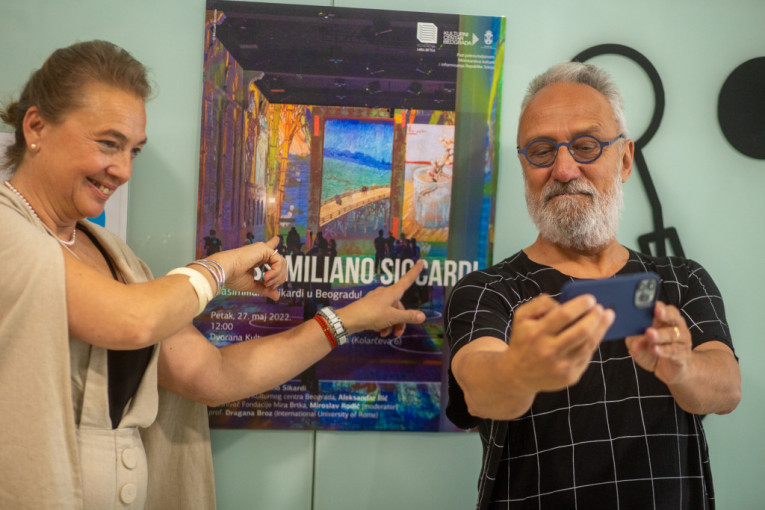 Čuveni Masimiliano Sikardi u Beogradu postavlja izložbu o jednoj izuzetnoj ženi (FOTO/VIDEO)